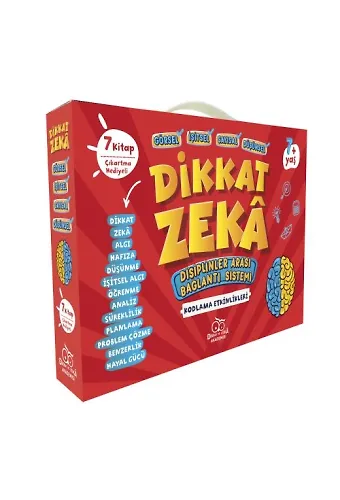 Dikkat - Zeka 1. Sınıf Seti - 7 Yaş (7 Kitap)