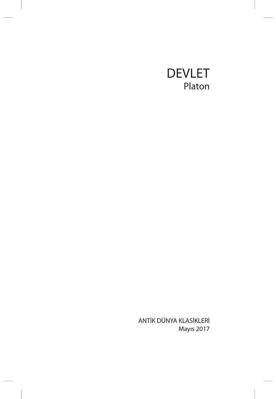 Devlet – Sayfa 1