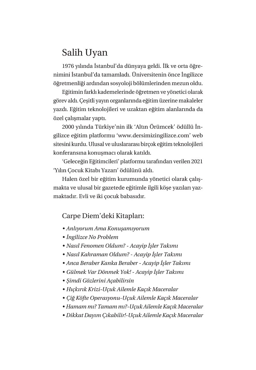 Dikkat Dayım Çıkabilir! - Uçuk Ailemle Kaçık Maceralar 3 – Sayfa 6