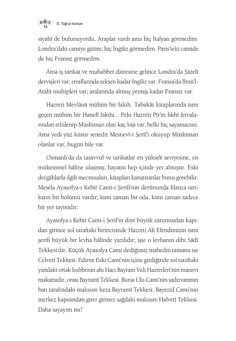 Dervişlik İnce Müslümanlıktır – Sayfa 2