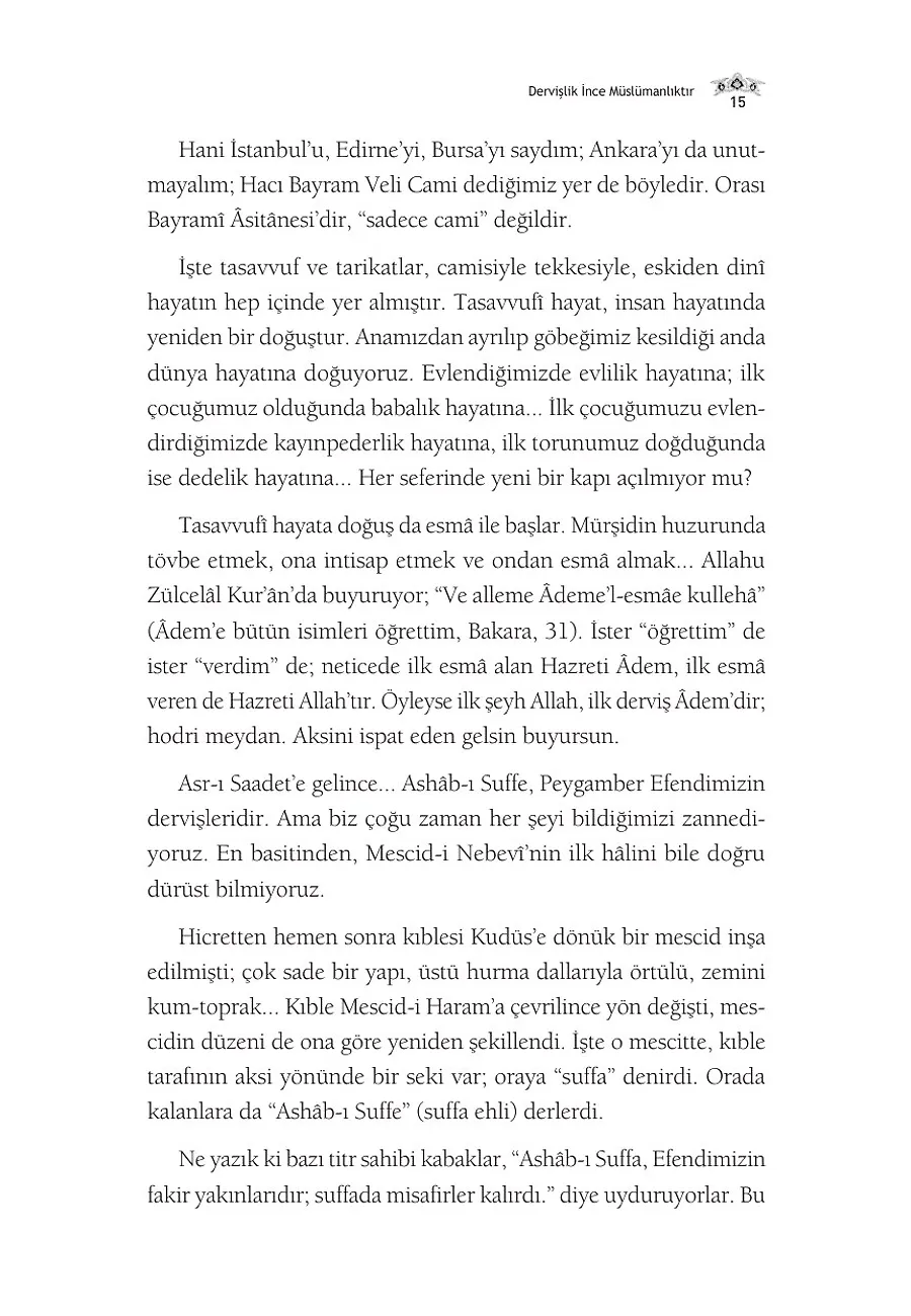 Dervişlik İnce Müslümanlıktır – Sayfa 3