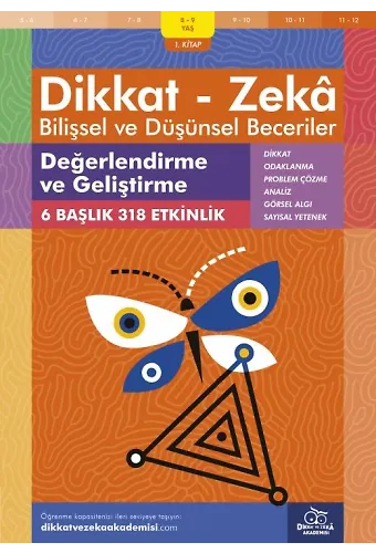 Değerlendirme Ve Geliştirme (8 - 9 Yaş) - Dikkat Zeka