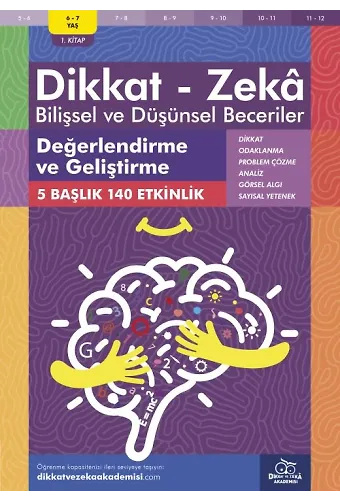 Değerlendirme Ve Geliştirme (6 - 7 Yaş) - Dikkat Zeka