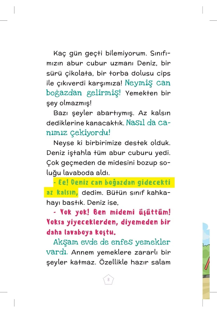 Dengeli Beslenme Kampanyası - Ela’nın Neşeli Günlüğü (2. Sınıf) – Sayfa 6