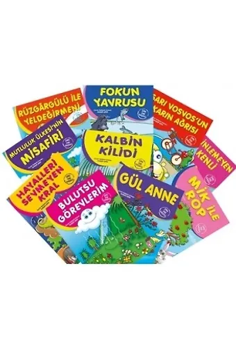 Çoklu Zeka Geliştirici Masallar Set (10 Kitap)