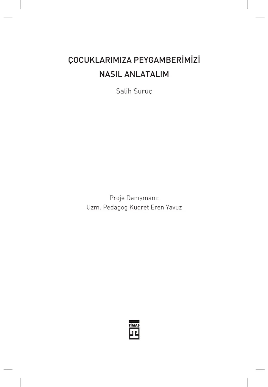 Çocuklarımıza Peygamberimizi Nasıl Anlatalım? – Sayfa 1