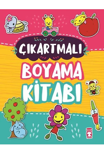 Çıkartmalı Boyama Kitabı
