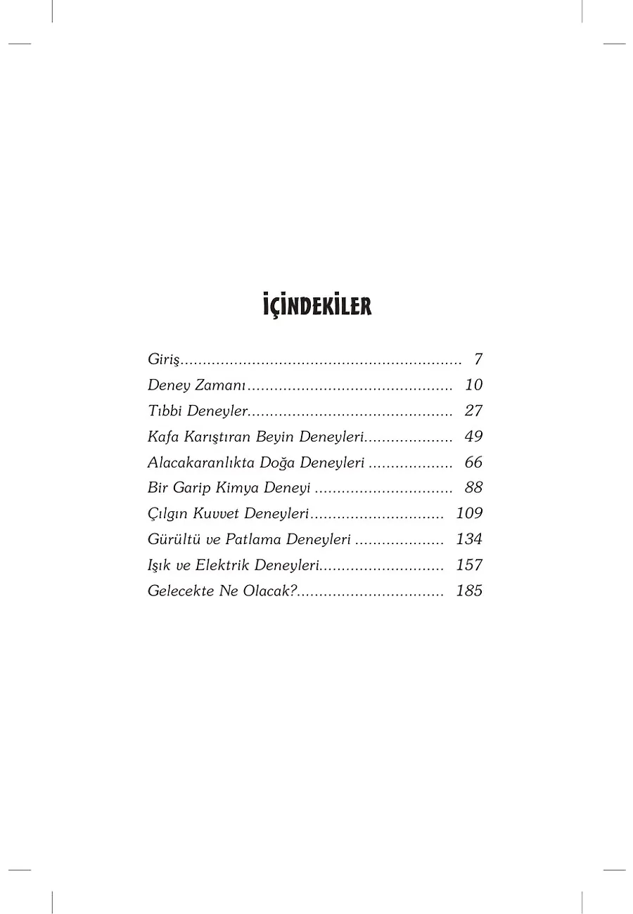 Çılgın Bilim Adamının Deneyler Kitabı – Sayfa 1