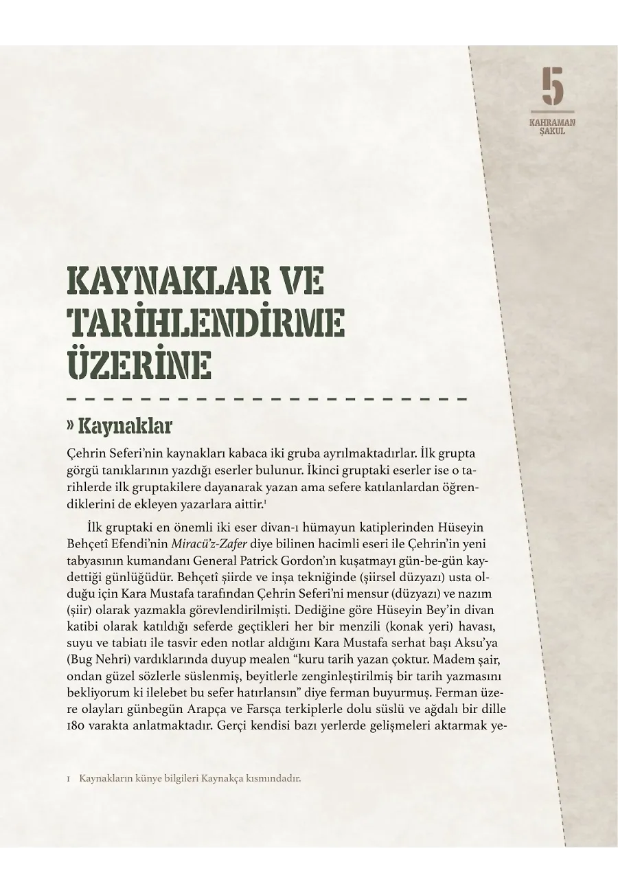 Çehrin Kuşatması 1678 – Sayfa 1