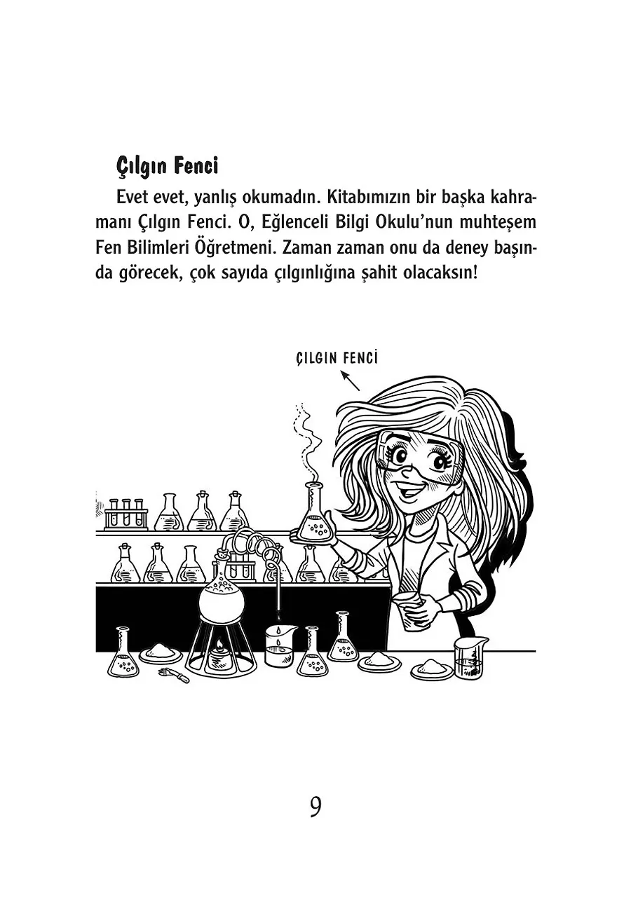 Çılgın Fenci'nin Deneyler Kitabı - Pratik Sıvı Deneyleri – Sayfa 3