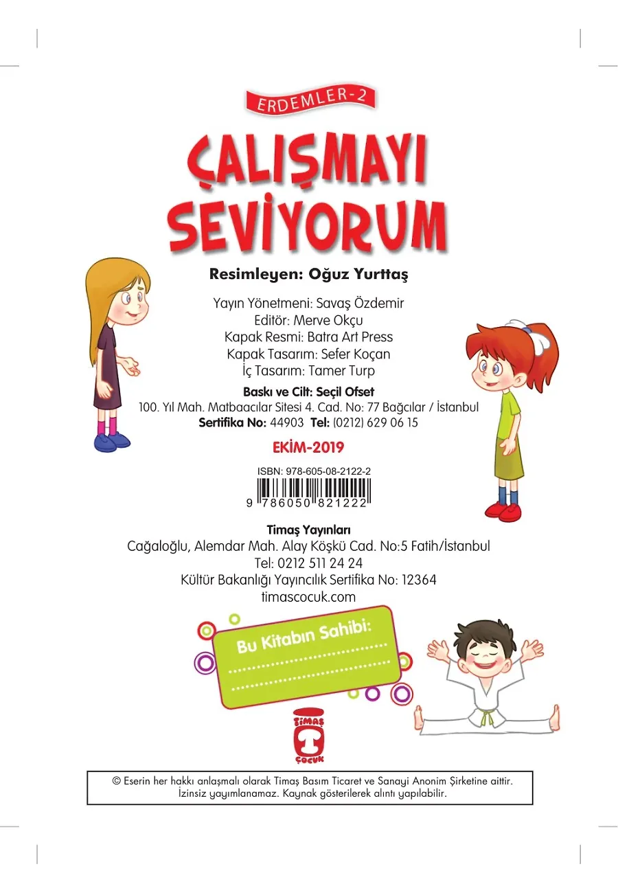 Çalışmayı Seviyorum - Erdemler 2 – Sayfa 2