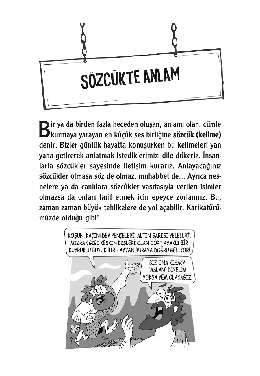 Cümlelerin Gücü Adına - Dil Bilgisinin Sırları – Sayfa 1