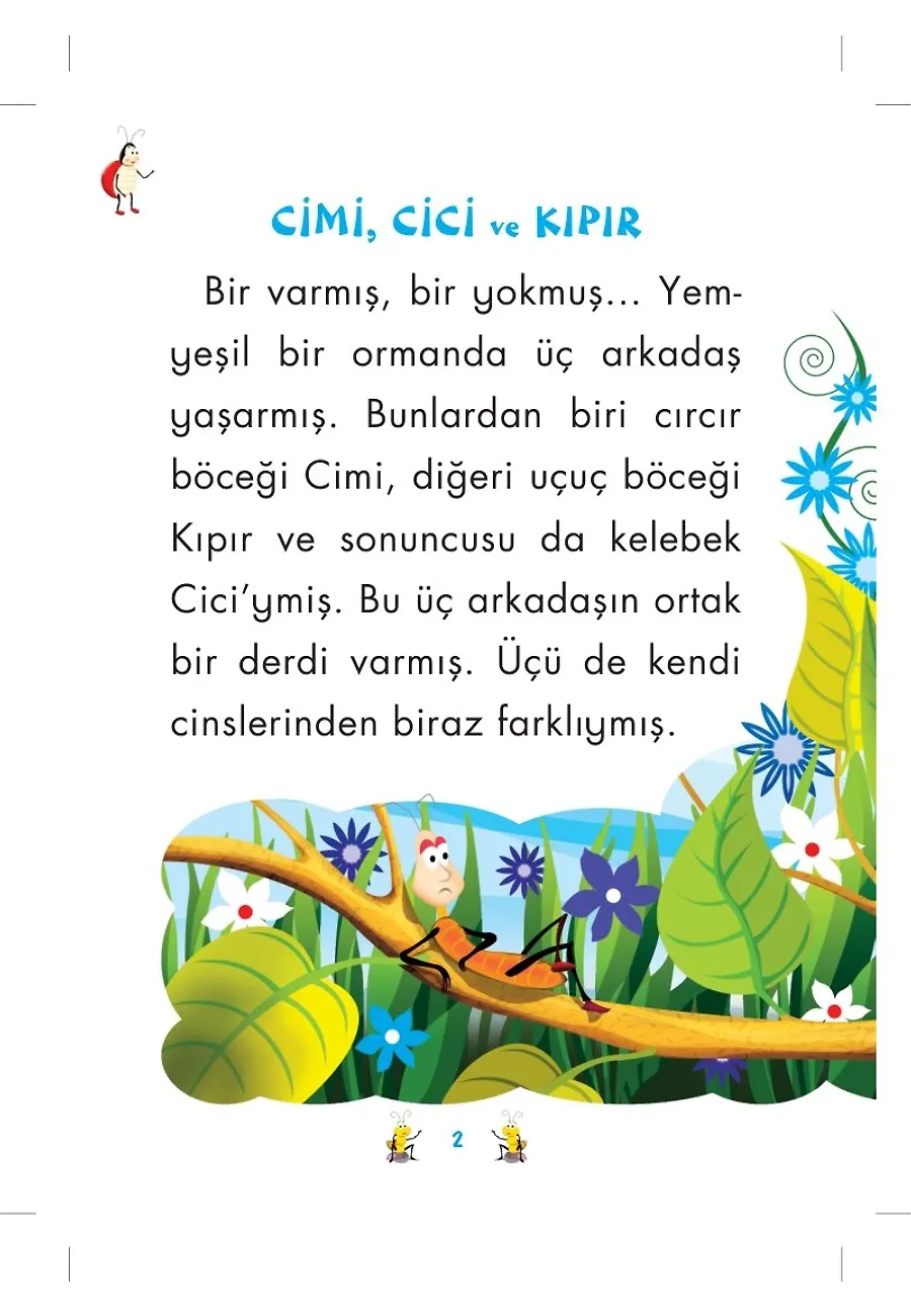 Cimi, Cici Ve Kıpır - Mini Masallar 2 (15) – Sayfa 1