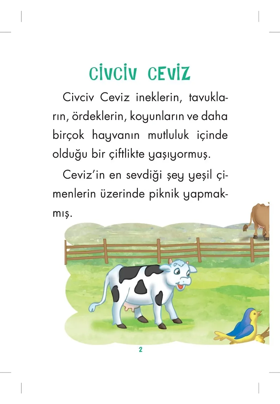 Civciv Ceviz - Hikayelerle Dini Değerler 2 – Sayfa 1