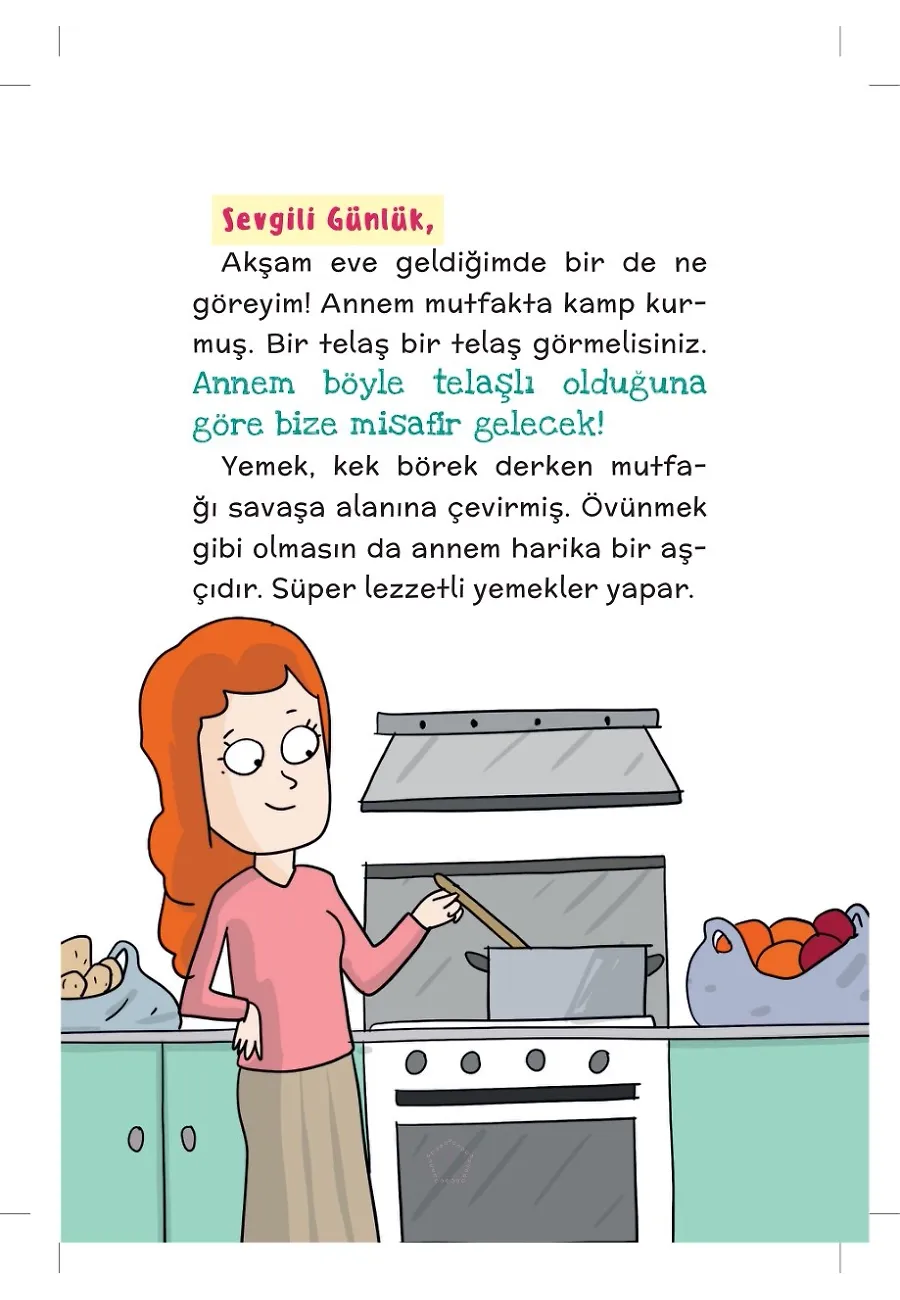 Cezeri Bize Geliyor! - Ela’nın Neşeli Günlüğü - 2. Sınıf Hikaye Seti – Sayfa 1