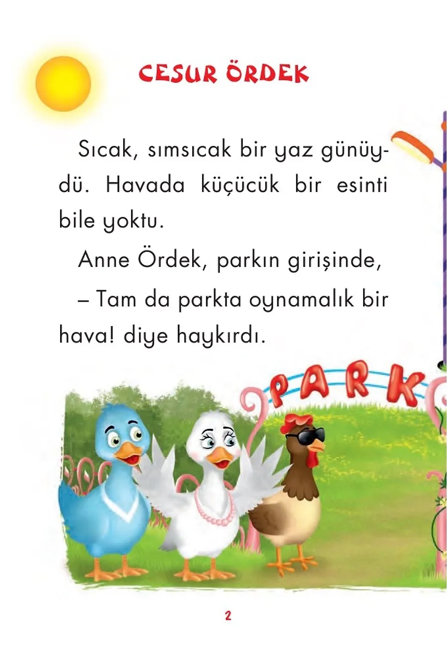 Cesur Ördek - Mini Masallar 4 (33) – Sayfa 2