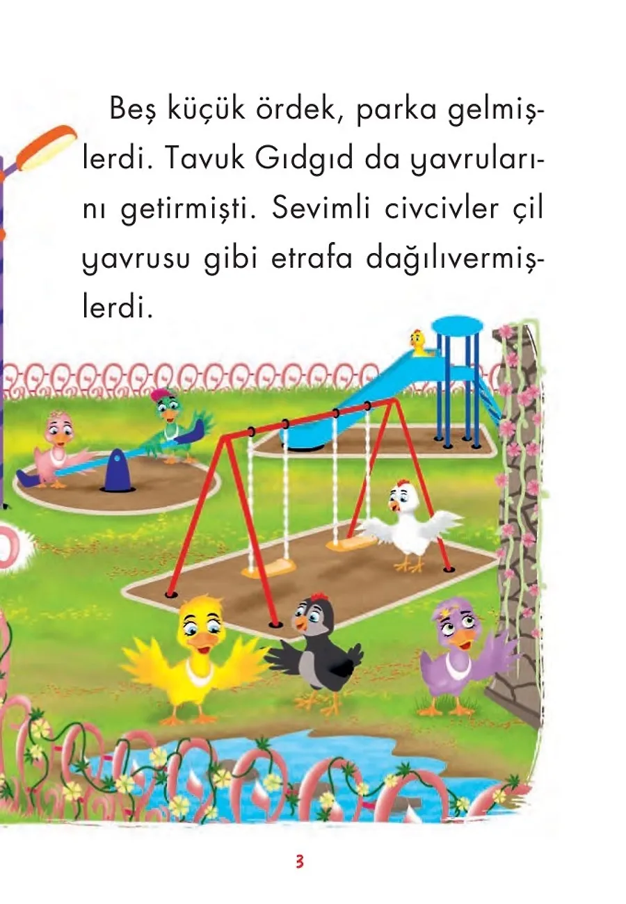 Cesur Ördek - Mini Masallar 4 (33) – Sayfa 3
