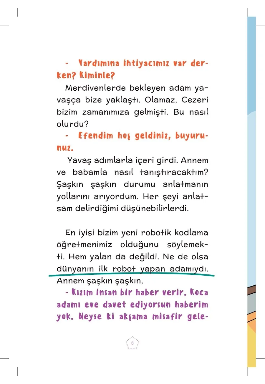 Cezeri Bize Geliyor! - Ela’nın Neşeli Günlüğü - 2. Sınıf Hikaye Seti – Sayfa 4