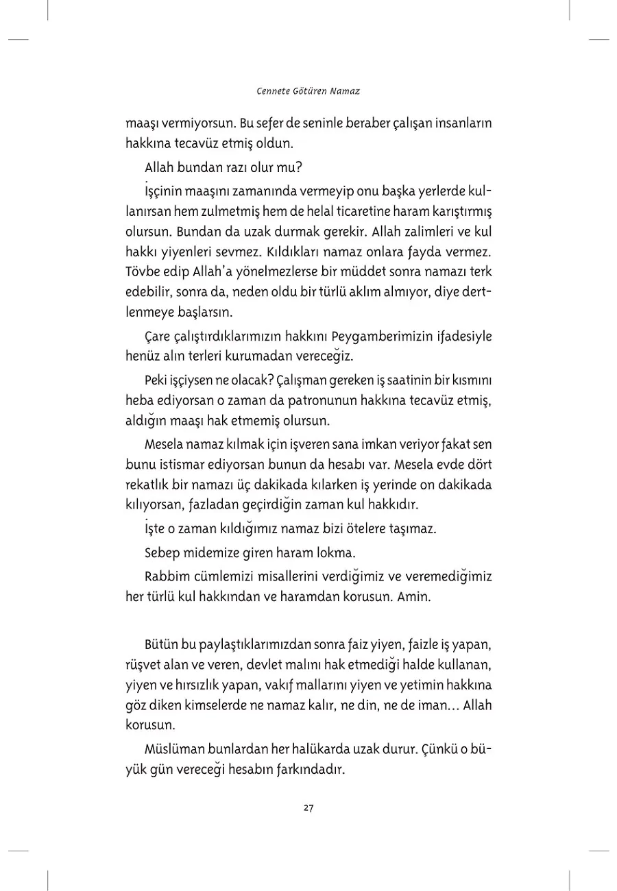Cennete Götüren Namaz – Sayfa 5