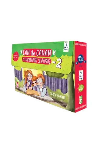 Can İle Canan Peygamberimizi Seviyoruz 2 - Set (5 Kitap)