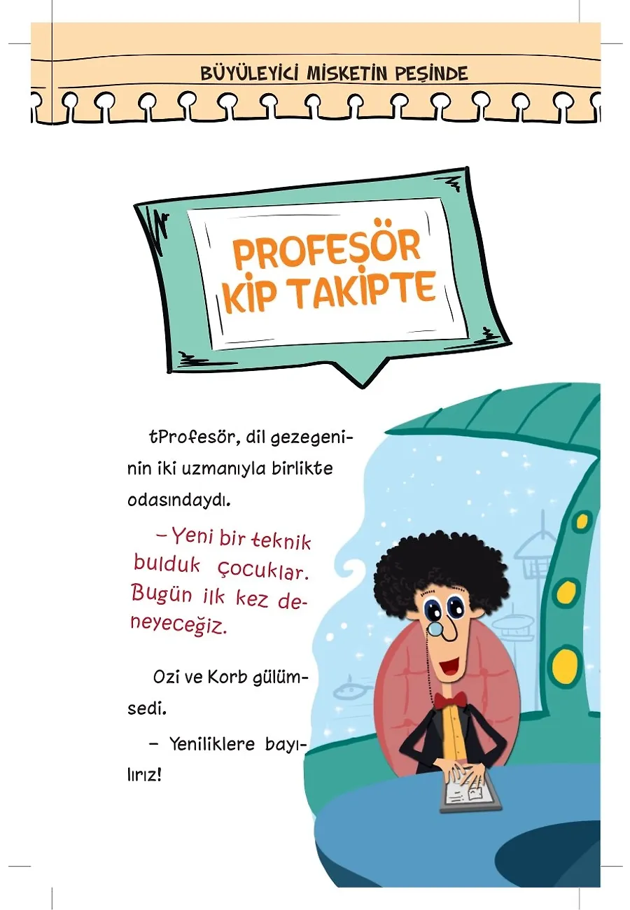 Büyüleyici Misketin Peşinde - Profesör Kip İle Türkçe 2 – Sayfa 6