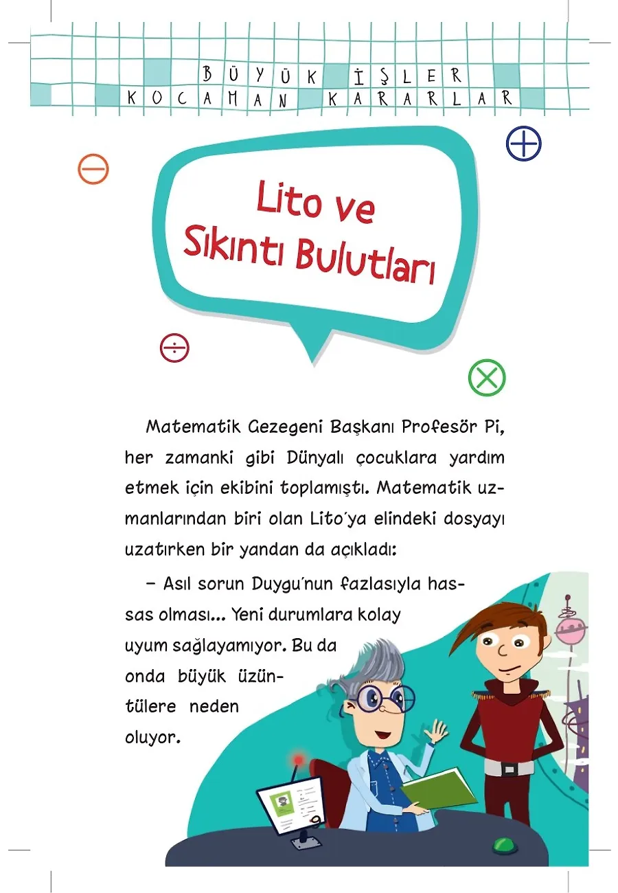 Büyük İşler Kocaman Kararlar - Profesör Pi İle Matematik 2 – Sayfa 6