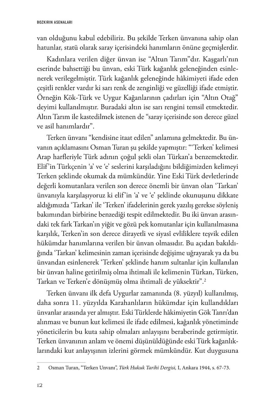 Bozkırın Asenaları: Türk Tarihinde Kadın Liderler – Sayfa 4