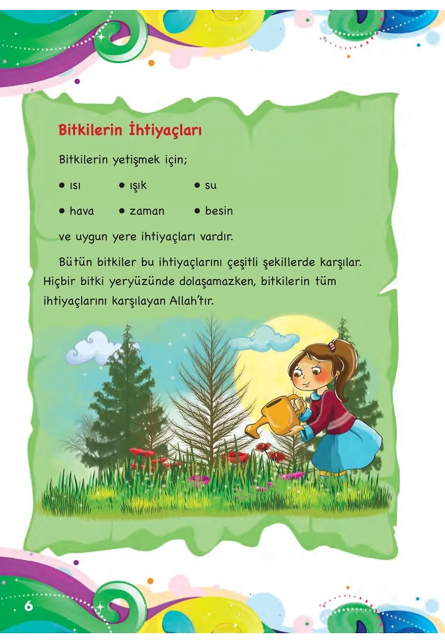 Bitkilerin Renkli Dünyası - Her Şey Allah'ı Anlatıyor – Sayfa 6