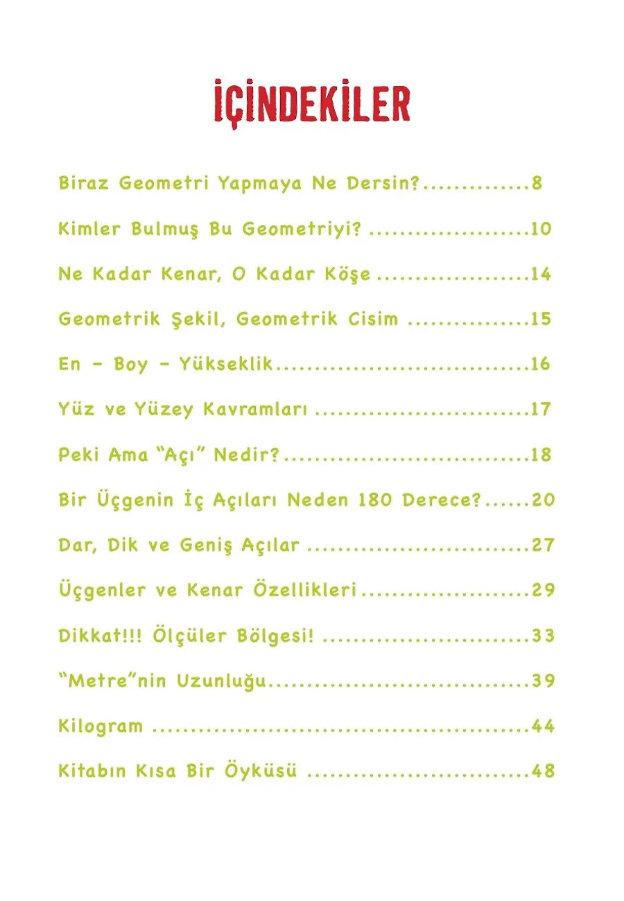 Biraz Geometri Biraz Ölçüler - Popüler Matematik – Sayfa 2