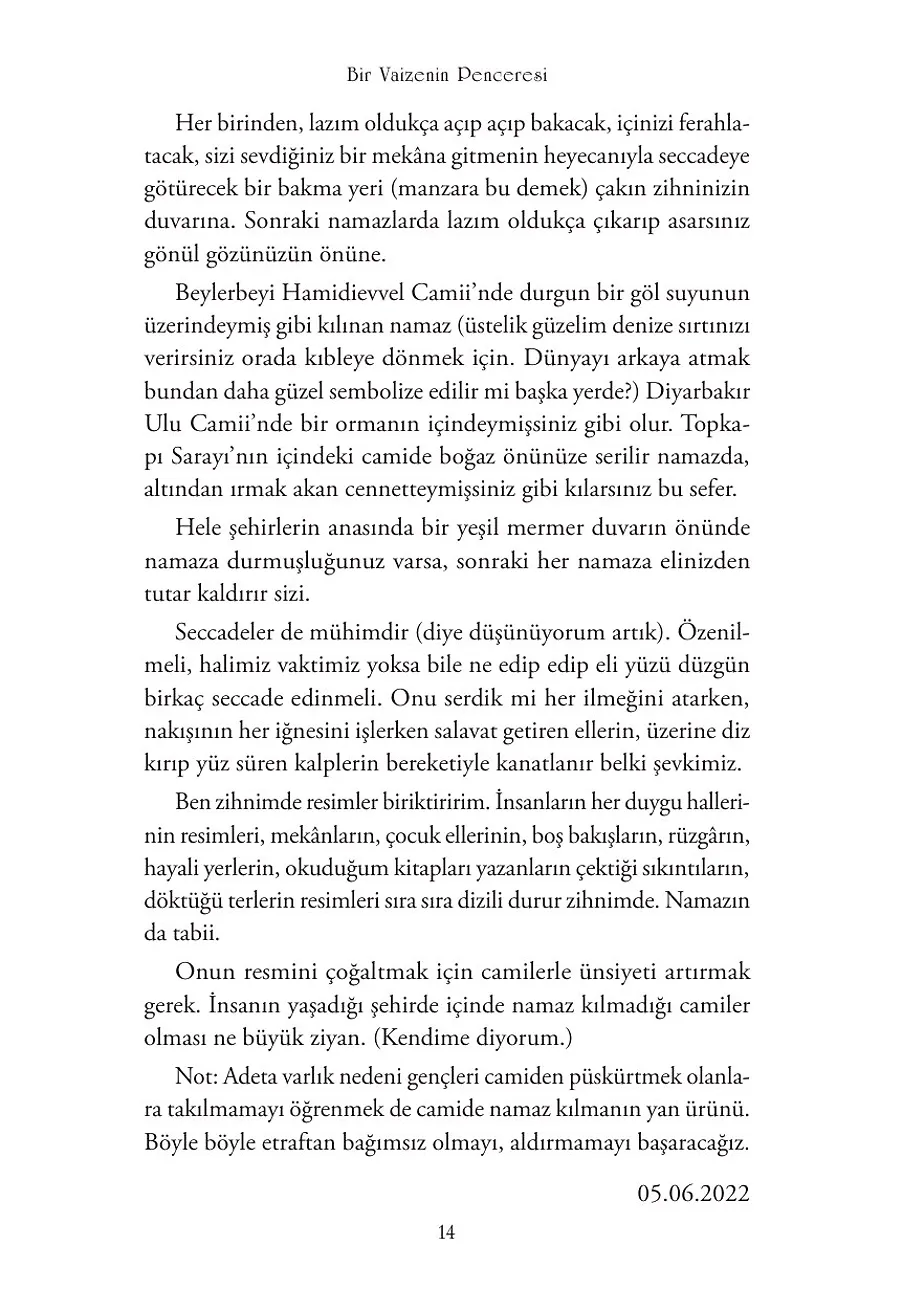 Bir Vaizenin Penceresi – Sayfa 2