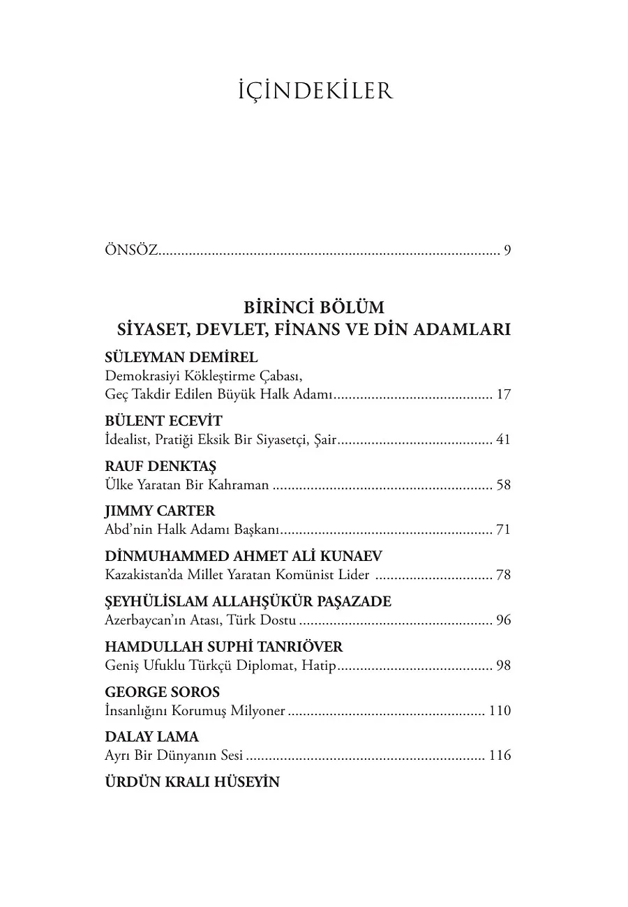Bir Ömrün İnsanları – Sayfa 1