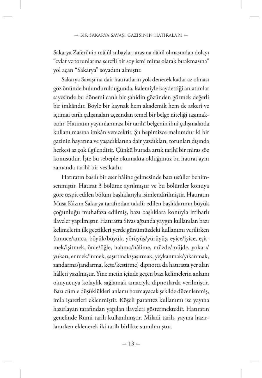 Bir Sakarya Savaşı Gazisinin Hatıraları – Sayfa 3