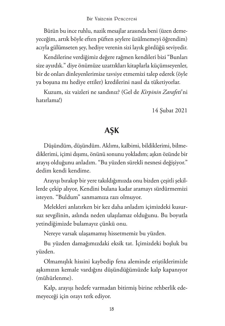 Bir Vaizenin Penceresi – Sayfa 6
