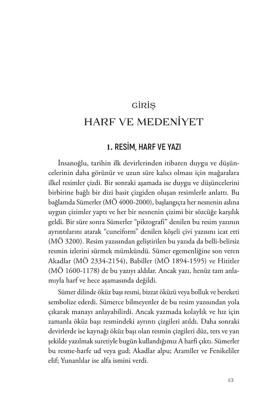 Bir Harf Bir Medeniyet: Mim Kitabı – Sayfa 1