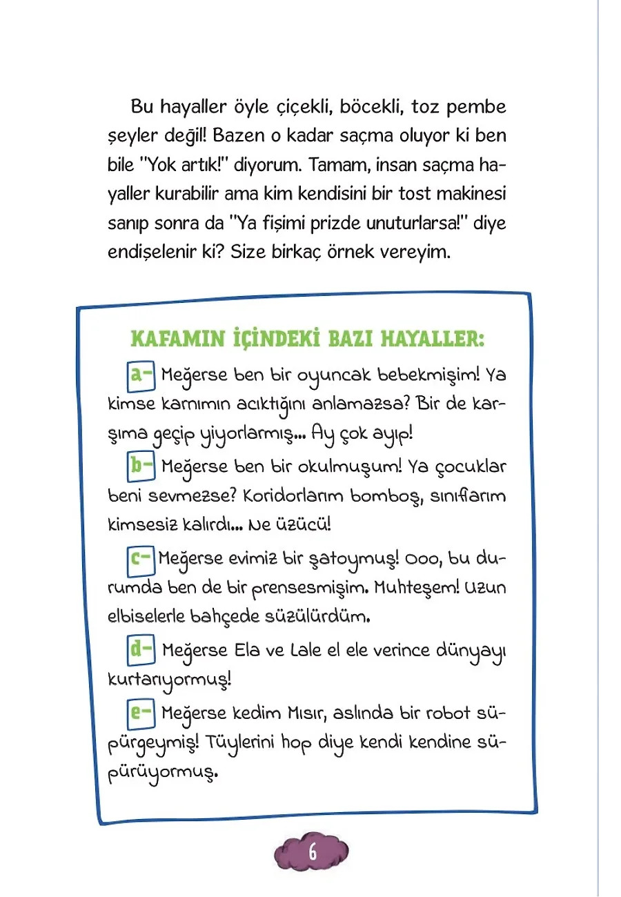 Bir Hayal Burnunuzdan Kaçarsa – Sayfa 2