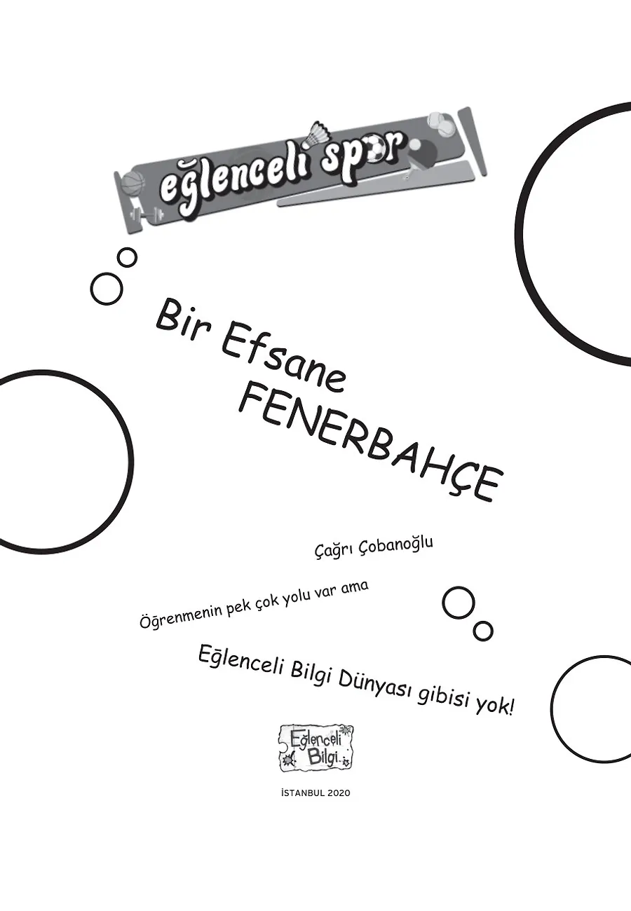 Bir Efsane Fenerbahçe – Sayfa 1