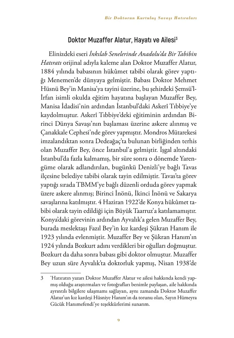 Bir Doktorun Kurtuluş Savaşı Hatıraları – Sayfa 2