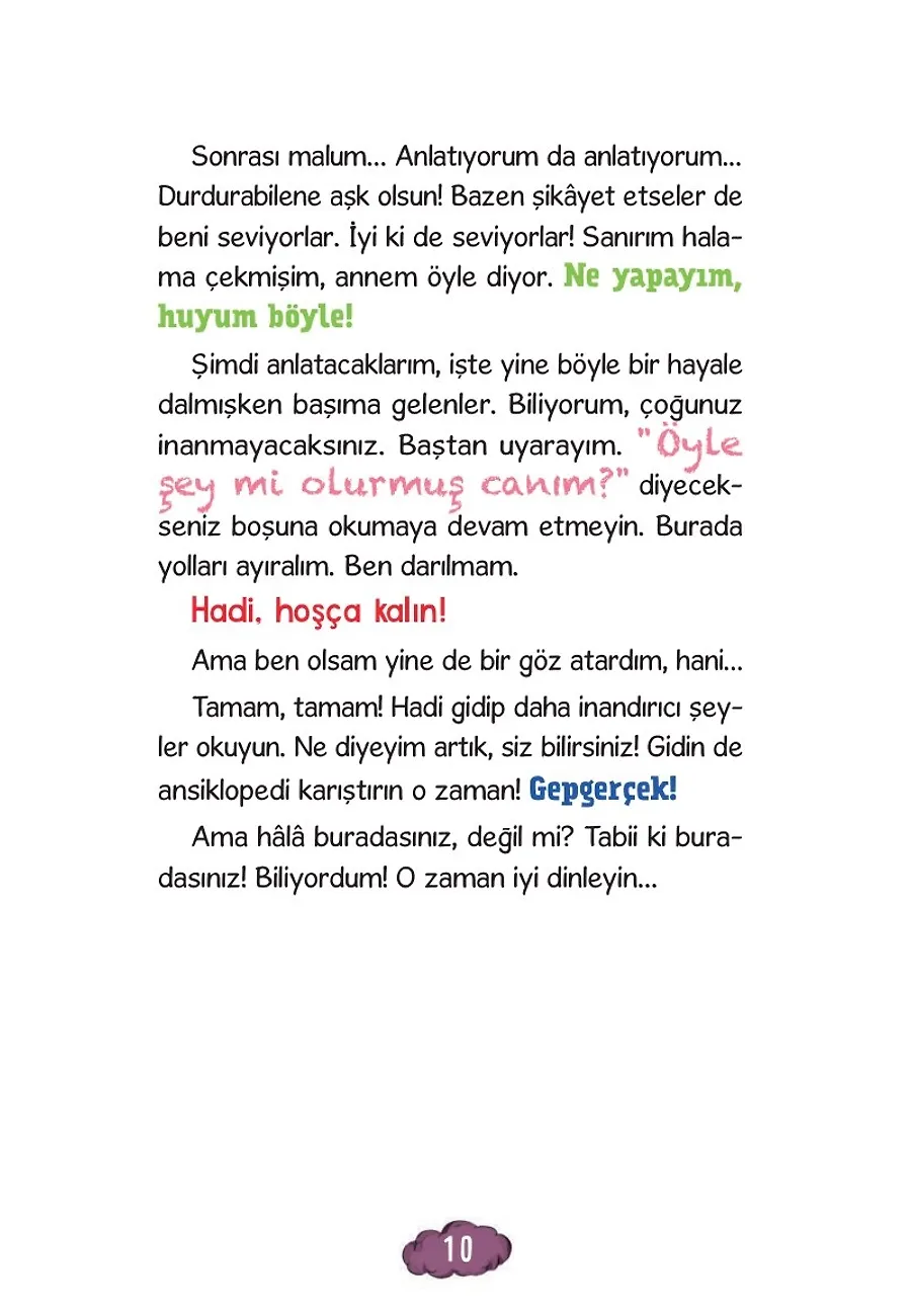 Bir Hayal Burnunuzdan Kaçarsa – Sayfa 6