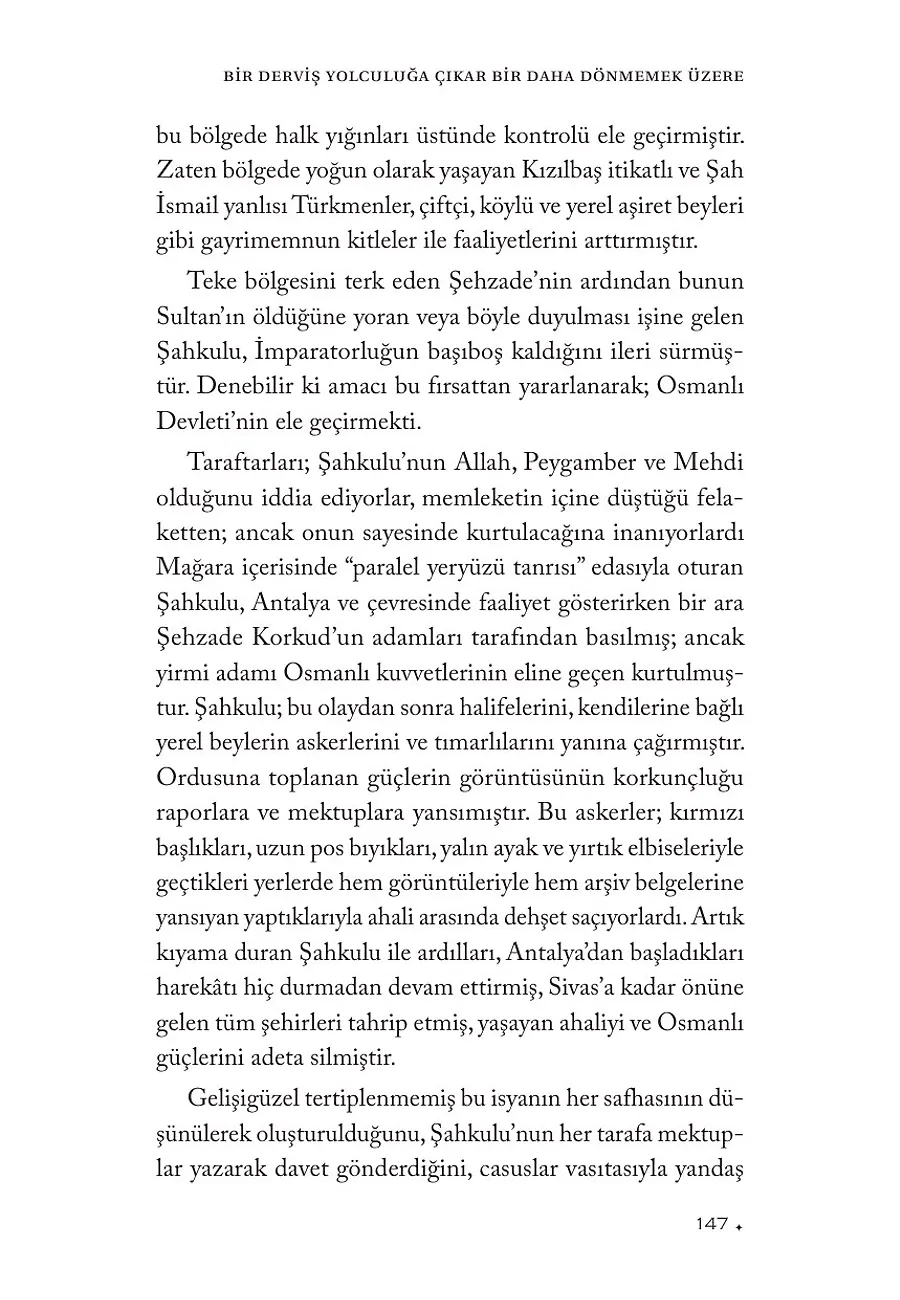 Bir Derviş Yolculuğa Çıkar, Bir Daha Dönmemek Üzere – Sayfa 4