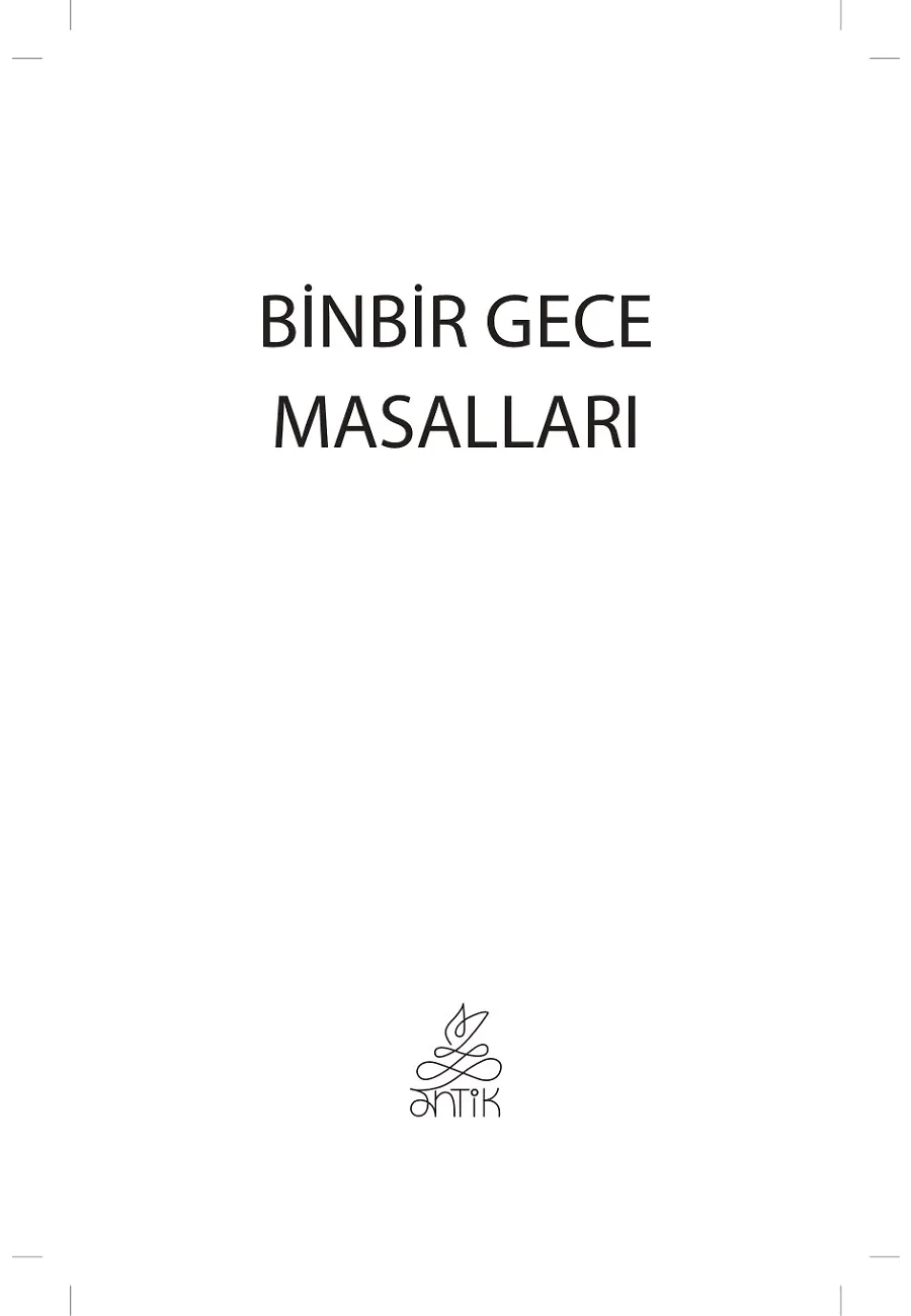 Binbir Gece Masalları – Sayfa 1