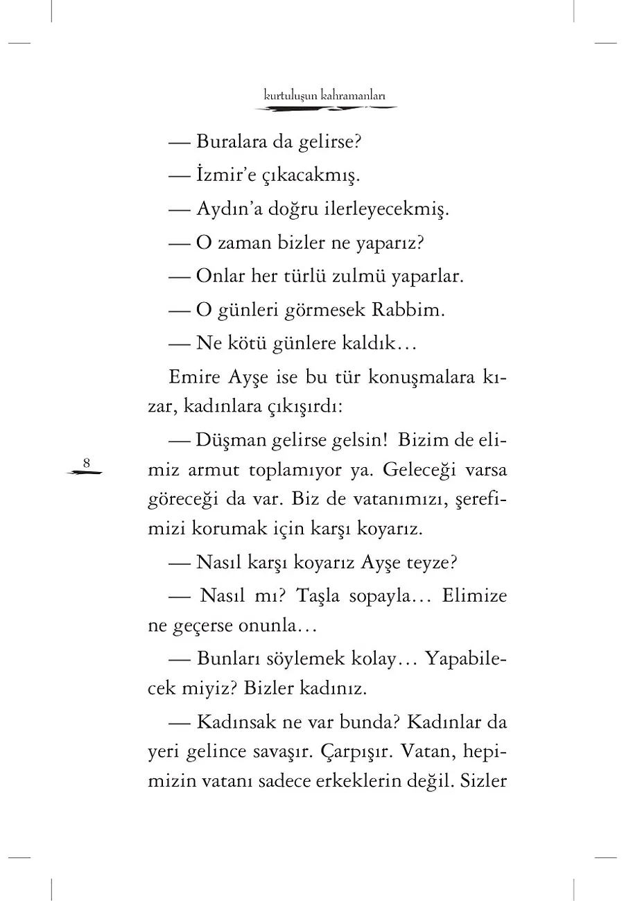Binbaşı Emire Ayşe - Kurtuluşun Kahramanları 1 (8) – Sayfa 4