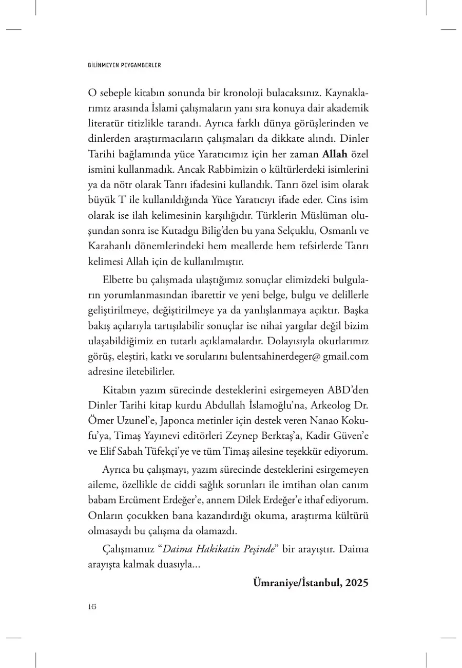 Bilinmeyen Peygamberler – Sayfa 5