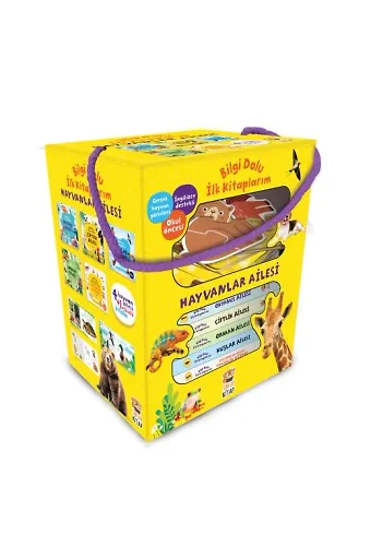 Bilgi Dolu İlk Kitaplarım Hayvanlar Ailesi Set (5 Kitap)