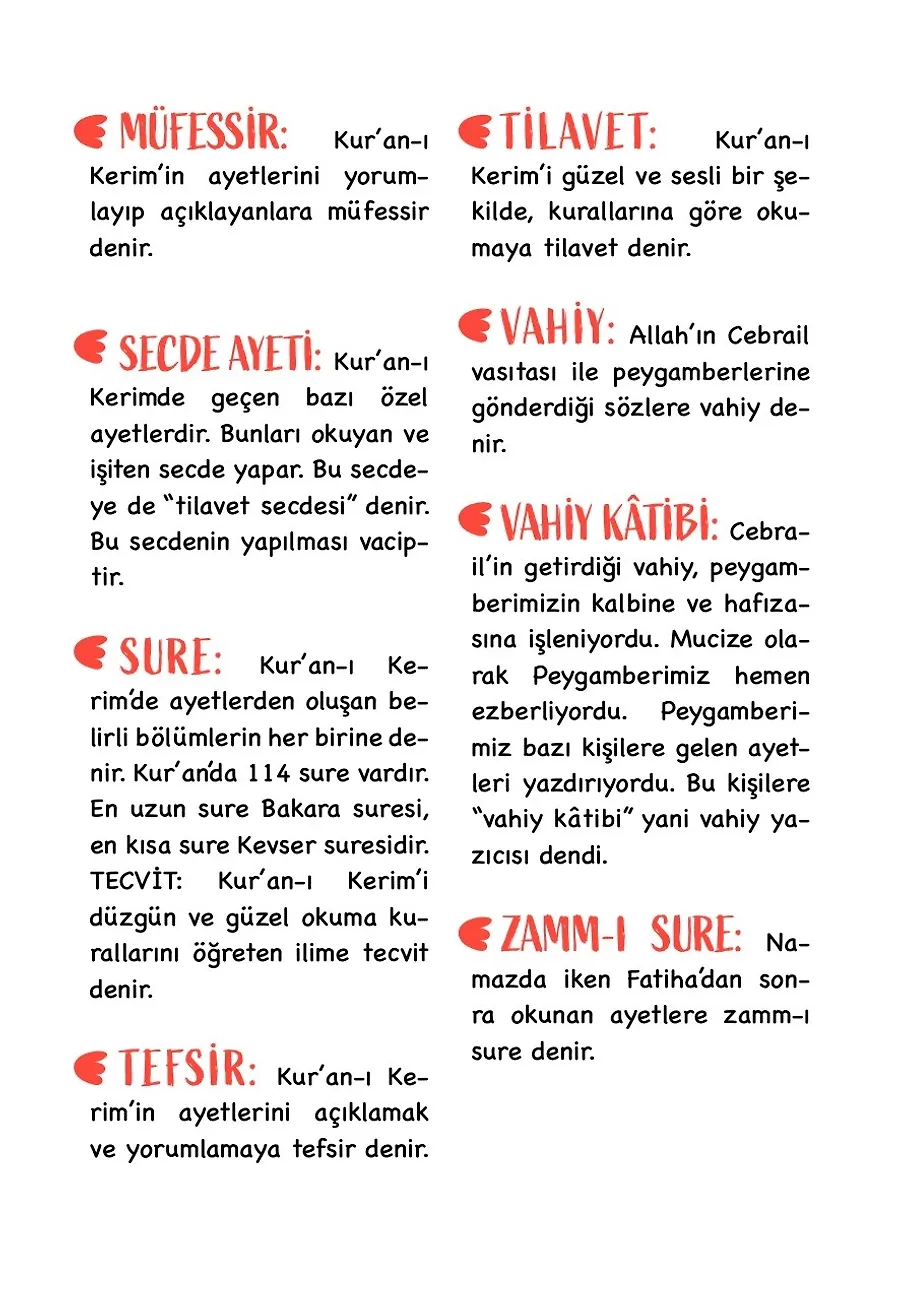 Benim Kur'an-I Kerim Sözlüğüm (Fleksi Cilt) – Sayfa 6