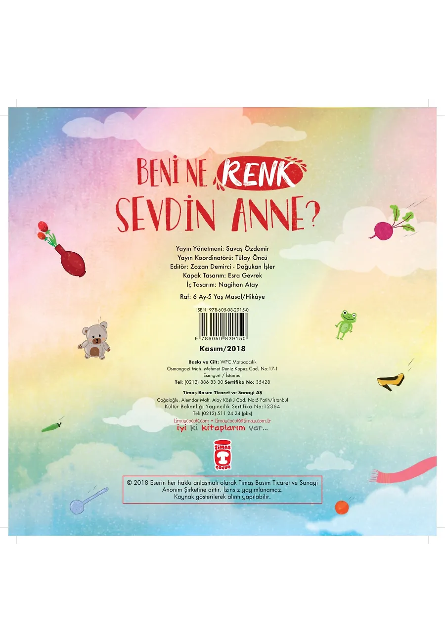 Beni Ne Renk Sevdin Anne? – Sayfa 1