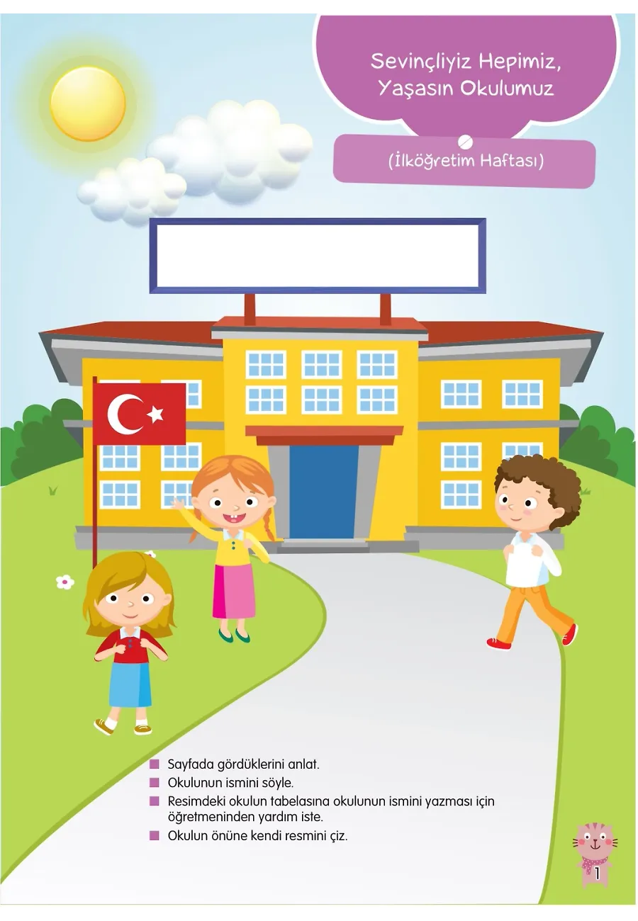 Belirli Gün Ve Haftalar Etkinlik Kitabı - Mavi Çember (48 Ay Ve Üzeri) – Sayfa 1