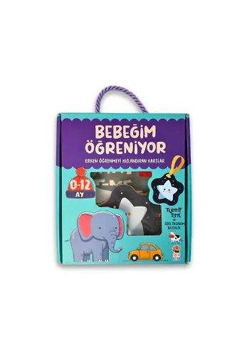 Bebeğim Öğreniyor İlk Kartlarım (0-12 Ay)