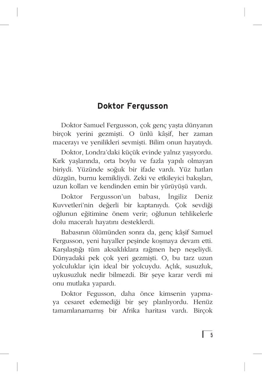 Balonla Beş Hafta (Gençlik Klasikleri) – Sayfa 1