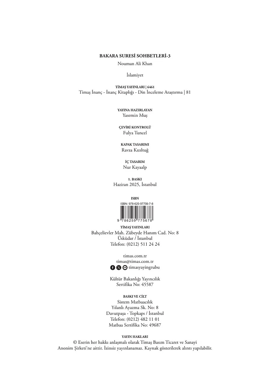 Bakara Suresi Sohbetleri 3 – Sayfa 2