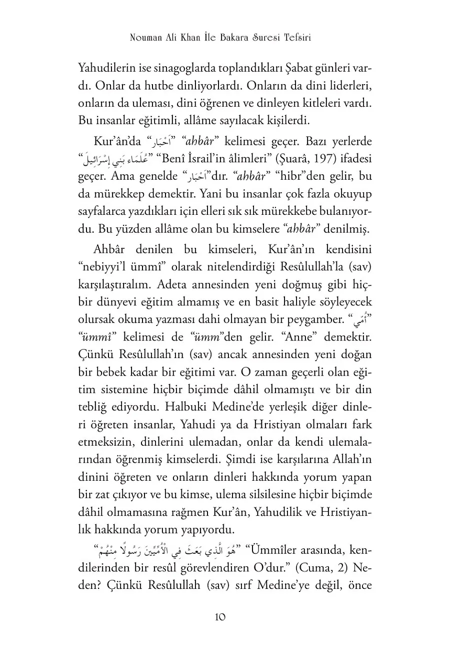 Bakara Suresi Sohbetleri – Sayfa 4
